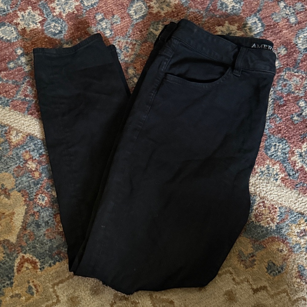 American Eagle Outfitters Black Super Stretch Jeans